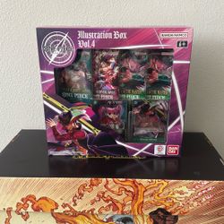 One Piece Card Game Illustration Box Vol. 4 - Brand New/Sealed