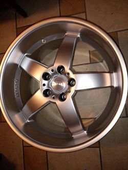One Only - Brand New - Hamann H2 - 19" Tall by 10" Wide - 2 Piece Alloy Rim
