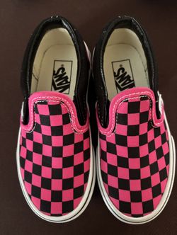 New Girls Vans Sz 11