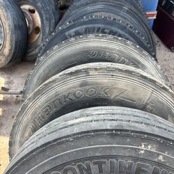 Semi Tires And  Rims 11 Ply  24.5 