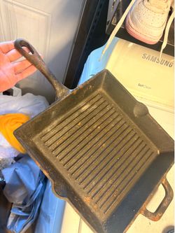Cast Iron Square Grill Pan