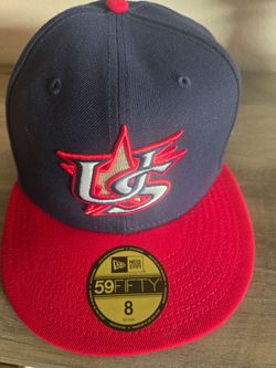 USA New Era 59Fifty Fitted Cap Size 8