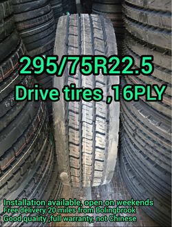 Drive Tires 295/75R22.5