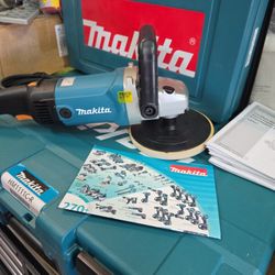 Makita CORDED 10A Variable Speed Polisher/buffer,Financing Available 
