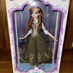 Disney Limited Edition Frozen Anna Doll 17”