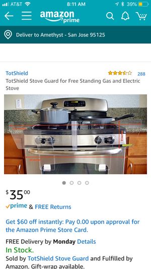 Totshield Stove Guard Baby Safety Stove Guards Baby Proofing