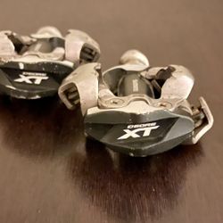 Shimano Deore XT M8000 SPD Pedals. Pre-Owned