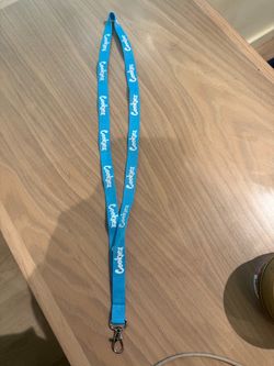 Cookies Brand Lanyard Blue