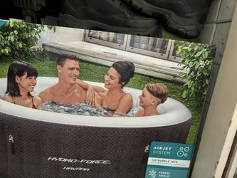 Intex Greywood Deluxe 4 Person Inflatable Hot Tub Spa