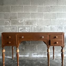 Antique ram's horn table