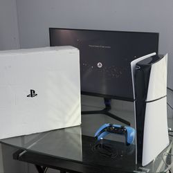 PS5 Slim Digital Edition Like New 