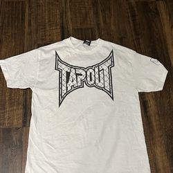 White Tap Out Shirt