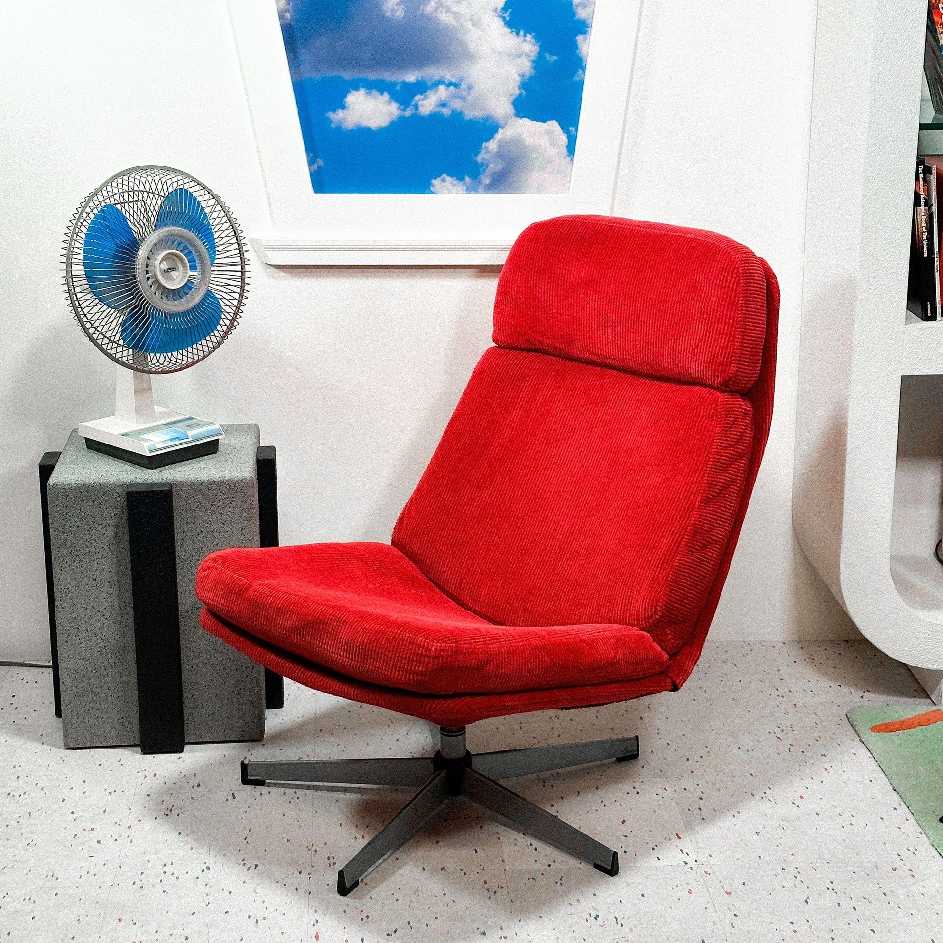 Vintage IKEA Lunna Swiveling Lounge Chair