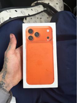 Brand new sealed att locked iPhone 17 pro max orange