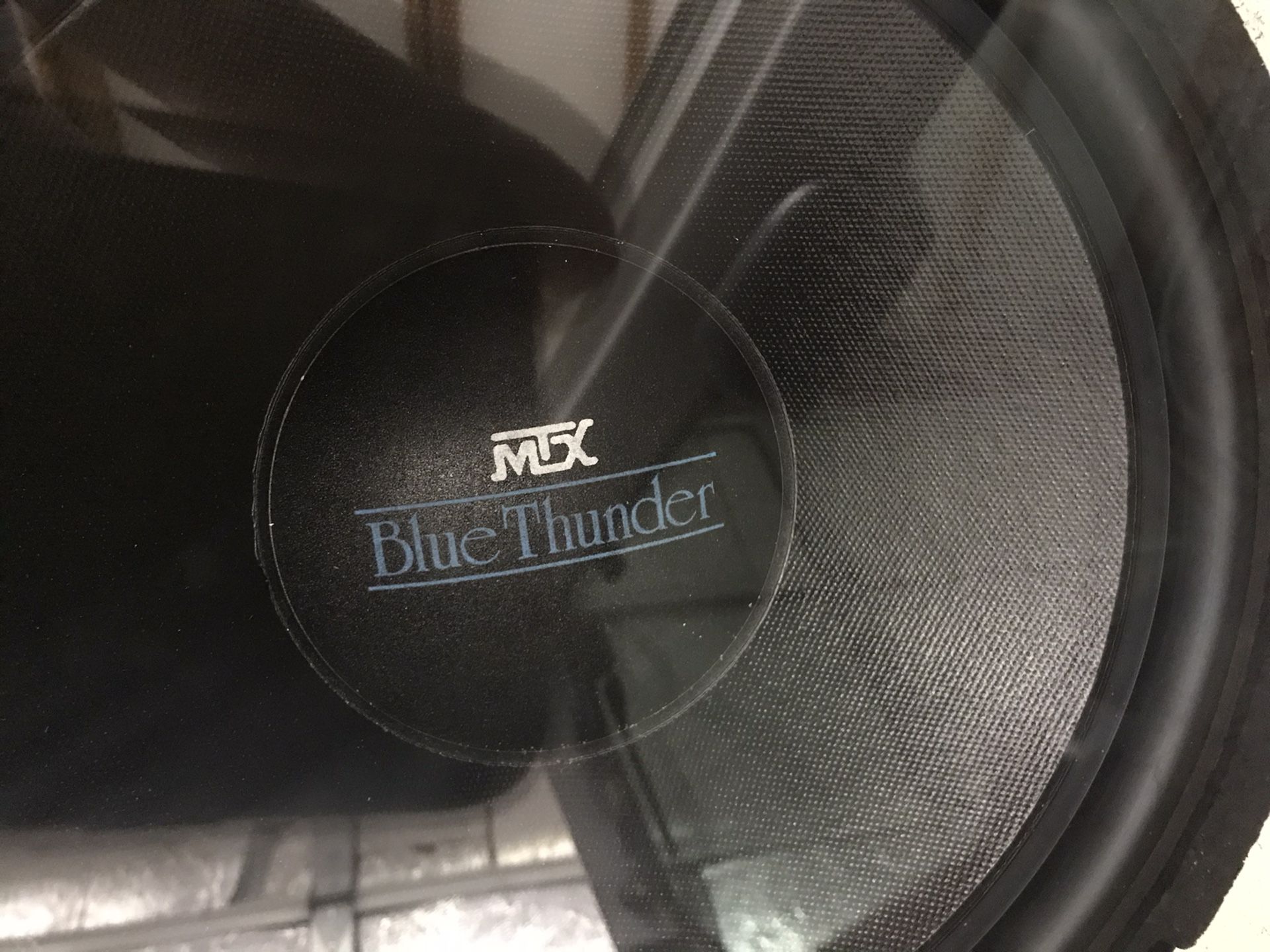 Mint! MTX Blue Thunder 12” Subwoofer In Bandpass Box Old School!