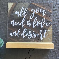 Dessert Table Sign 
