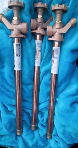 New woodland model 17 freezless faucets $35 ea obo