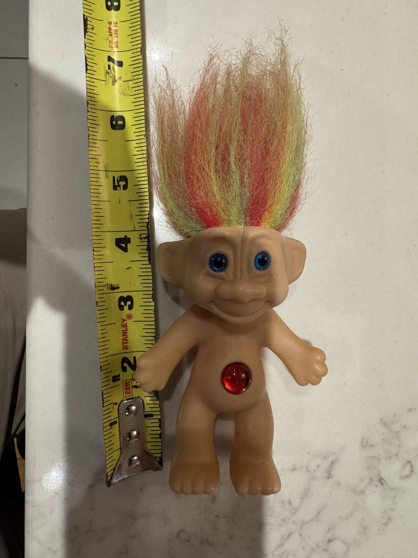 Vintage made in Korea Troll Doll 6 Inch