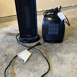 Electric Space Heaters – $10 for two – Good Condition