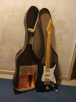 Electric guitar.