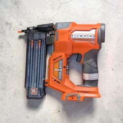 Ridgid 18v 18ga Brad Nailer (tool only