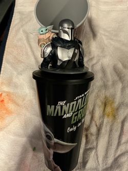 The Mandalorian and Grogu cups