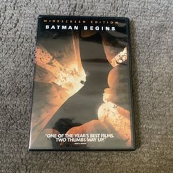 Batman Begins DVD