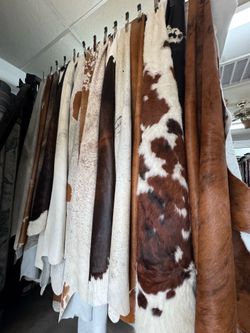 Everything must go sale cowhide rugs
