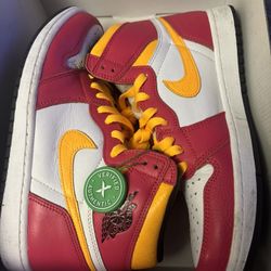  Nike Air Jordan 1 Retro High OG Light Fusion Red
