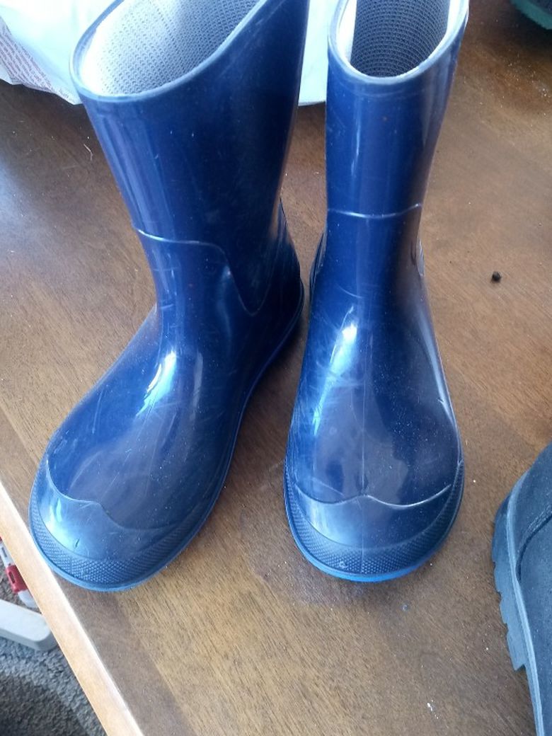 rain boots childrens size 11 12