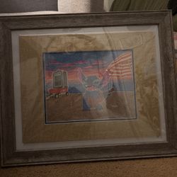 Disney Parks "Stitch" Print by Gregg Visintainer