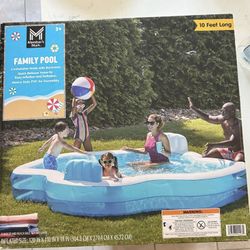 Family Pool 120 In X 110 In X 18 In H