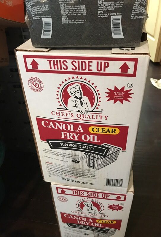 Canola Fry Oil Brand new