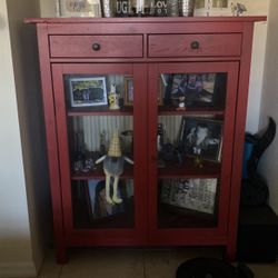 Red cabinet 