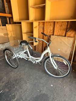 🚲 Schwinn Meridian Adult Tricycle with Rear Basket