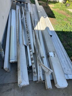 Aluminum pergola material