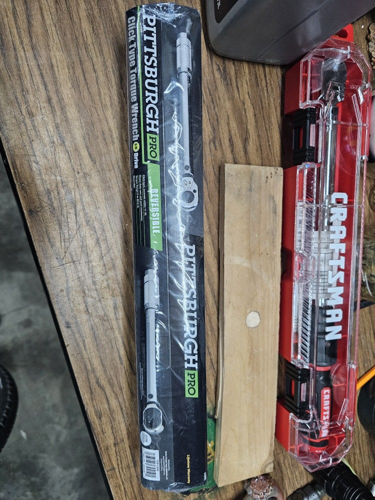 Brand New Pittsburgh TORQUE WRENCH 3/8