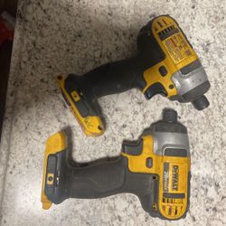 DEWALT 20-Volt Max Lithium-Ion 1/4 in. Cordless Impact Driver (Tool-Only)(lightly Used) 
