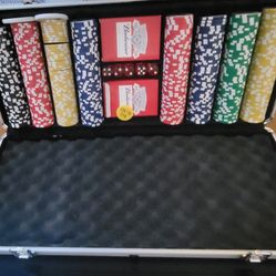 Complete Budwiser Poker Set