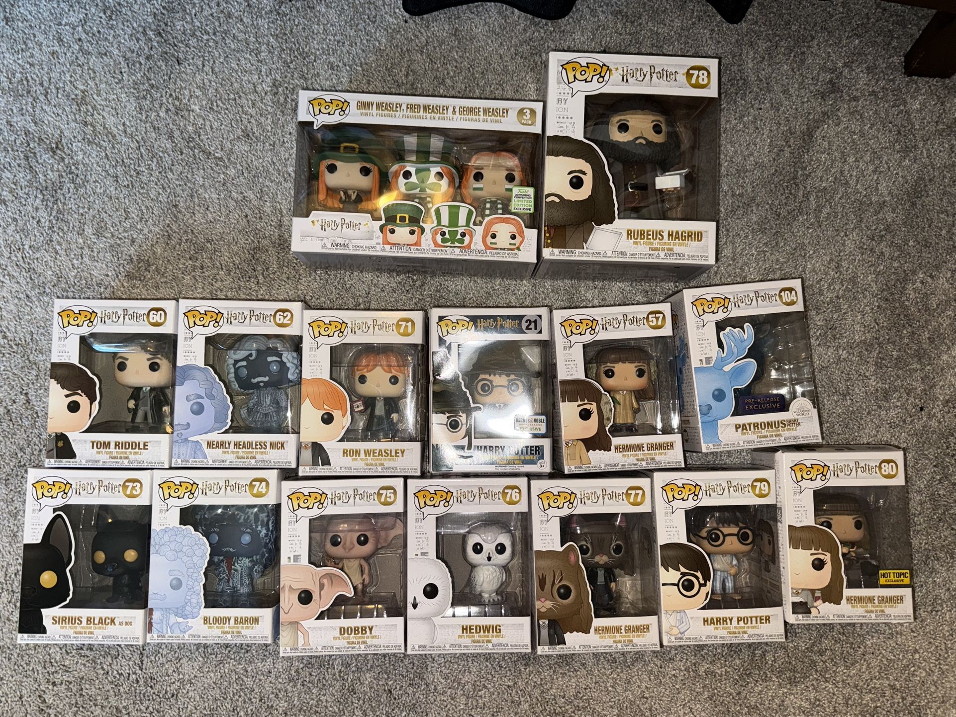 Harry Potter Pop Funko Lot