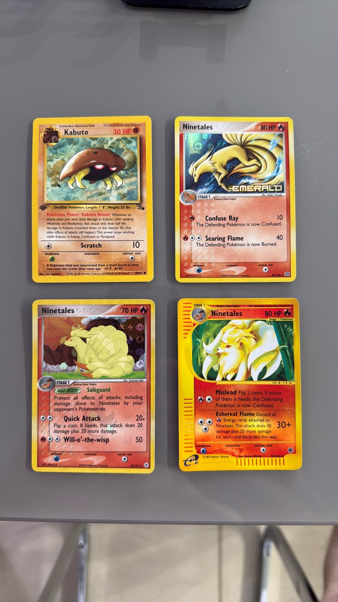 Pokemon Collection Cards