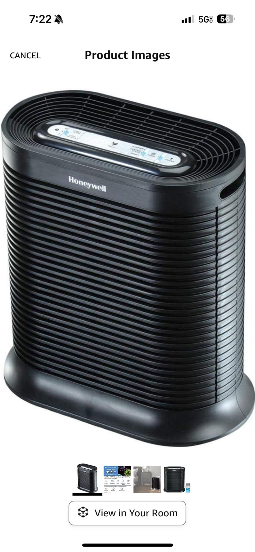 Honeywell HPA200 HEPA Air Purifier