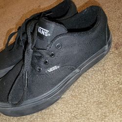 Black Vans Kids Youth 