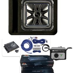 NEW BASS PACKAGE KICKER L7s 12” Installed 