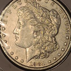 Nice 1881 Morgan Silver Dollar 