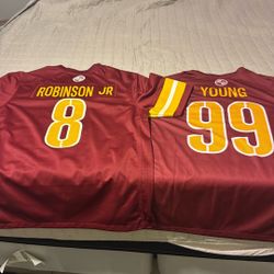 NFL Washington Commanders Jerseys