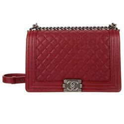 Chanel Large Quilted Boy Bag