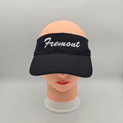 Sport-Tek Fremont Black Adjustable Visor (1)