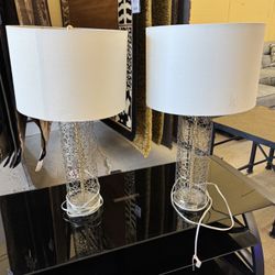 Elegant Pair Of Lamps 