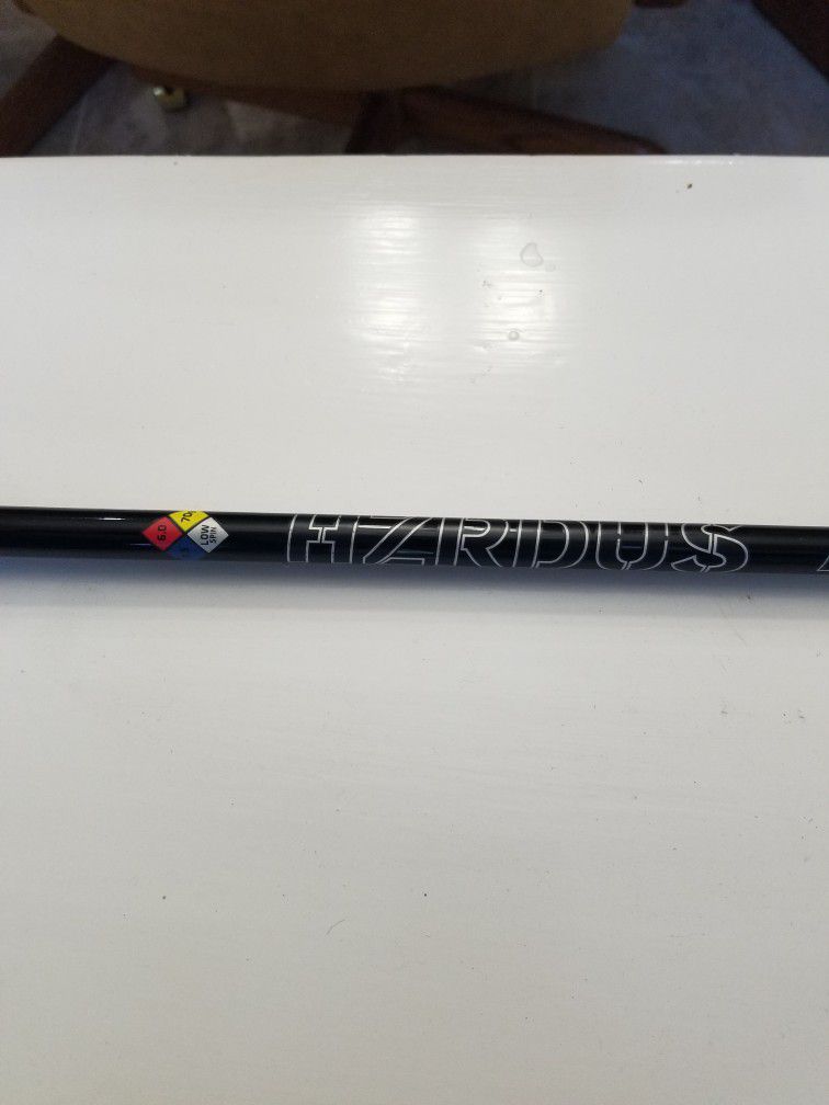 PROJECT X HZRDUS STIFF DRIVER SHAFT WITH TAYLORMADE  TIP